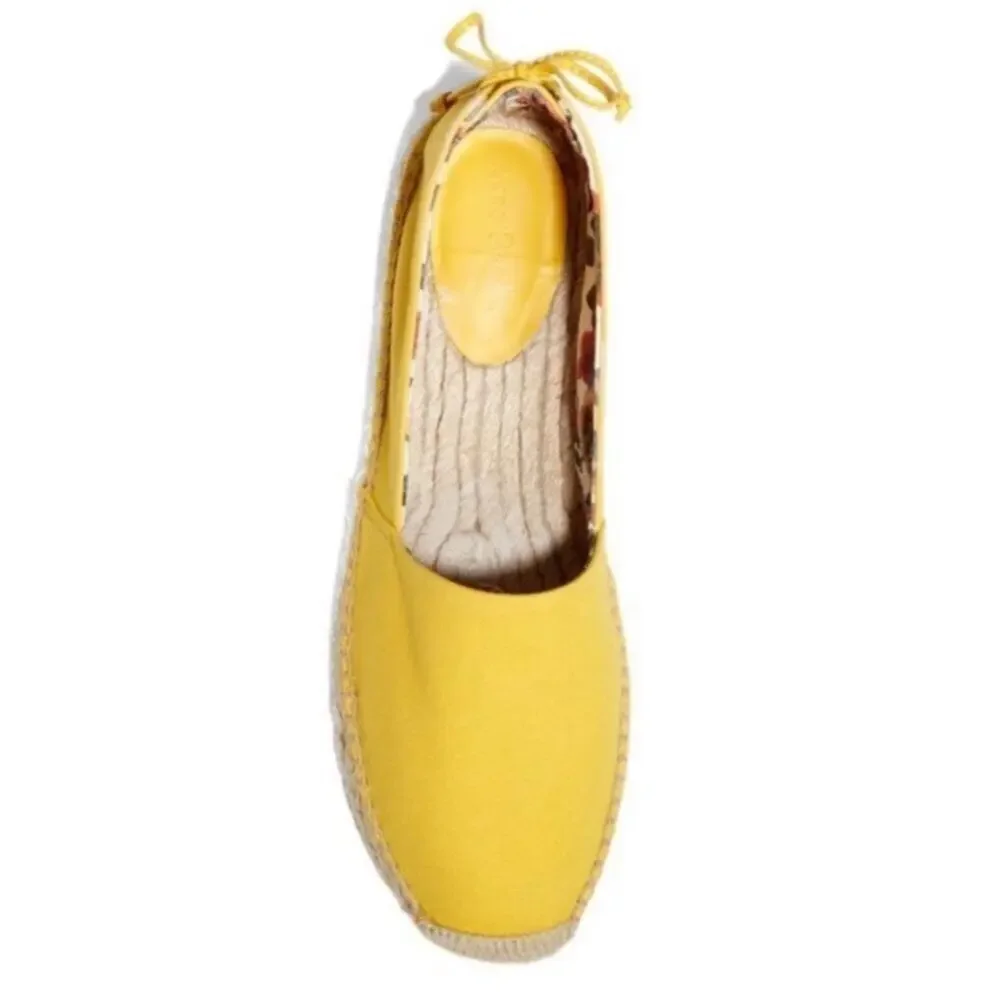 Vera Bradley Laceback Espadrilles, Maize, Yellow, 8, 10